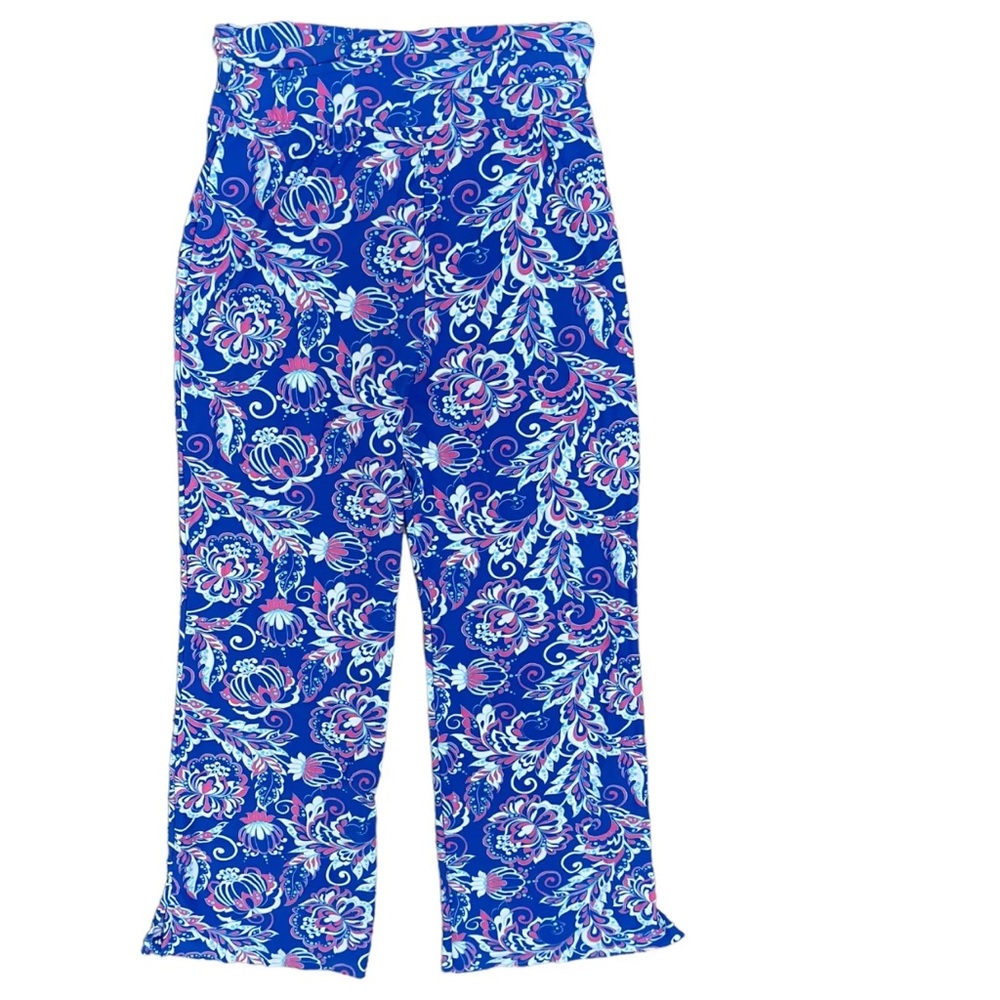 Coolibar Women's Rio Palazzo Pants UPF 50+ Blue Ocean Size M - Picture 4 of 6